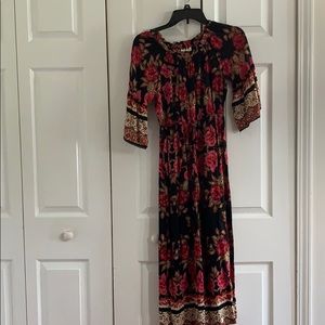 Angie girls rose romper.